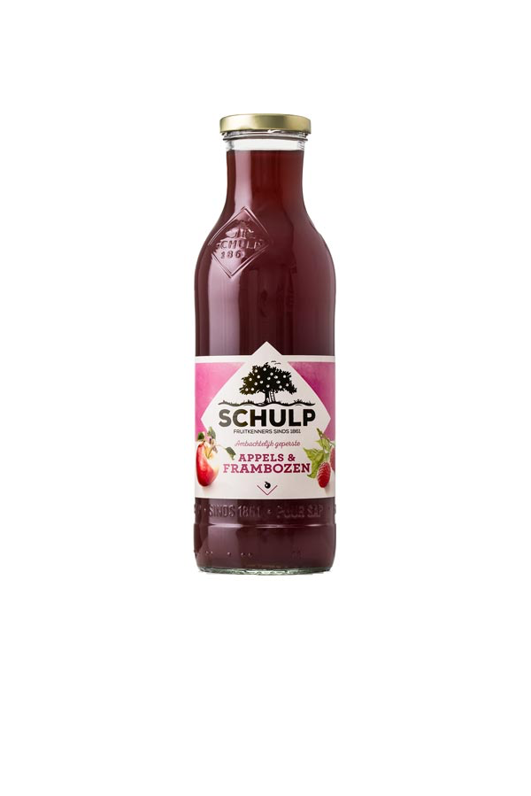Schulp appel frambozen sap