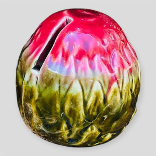 Old french coinbank vegetable