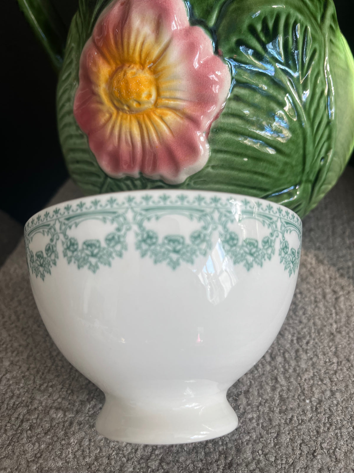 Royal Boch set of 2 Carlotta coffee footed cups