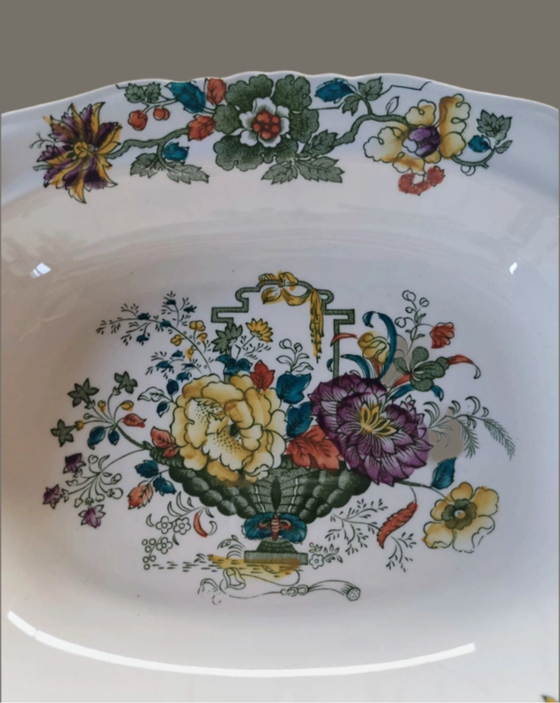 Mason’s Strathmore ironstone server