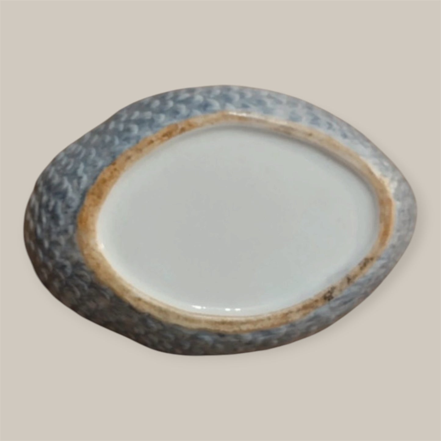Terrine barbotine blue pigeon rare