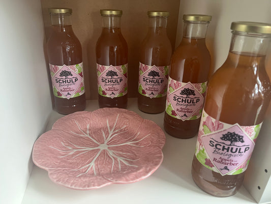 Schulp biologisch appel rabarber sap