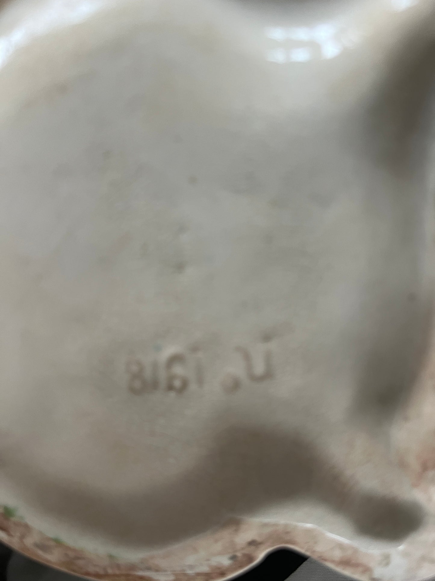 Antique Majolica elephant pitcher