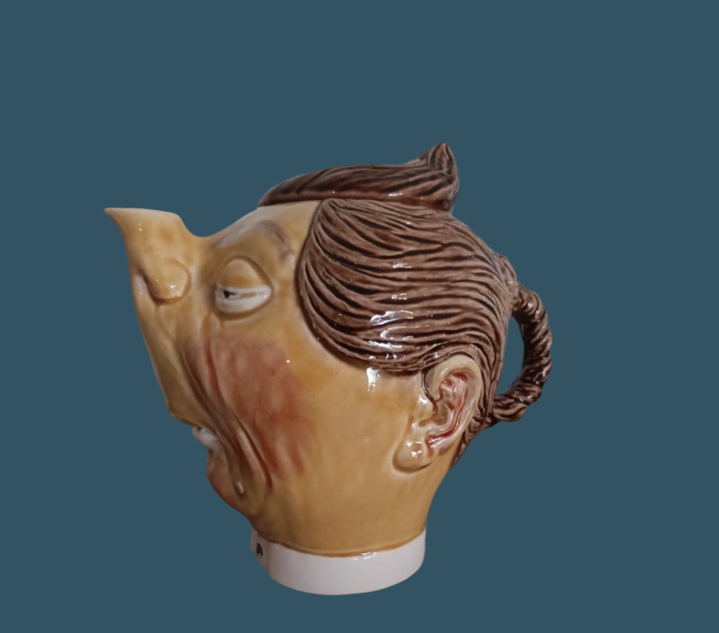 Bordallo Pinheiro Art rare teapot