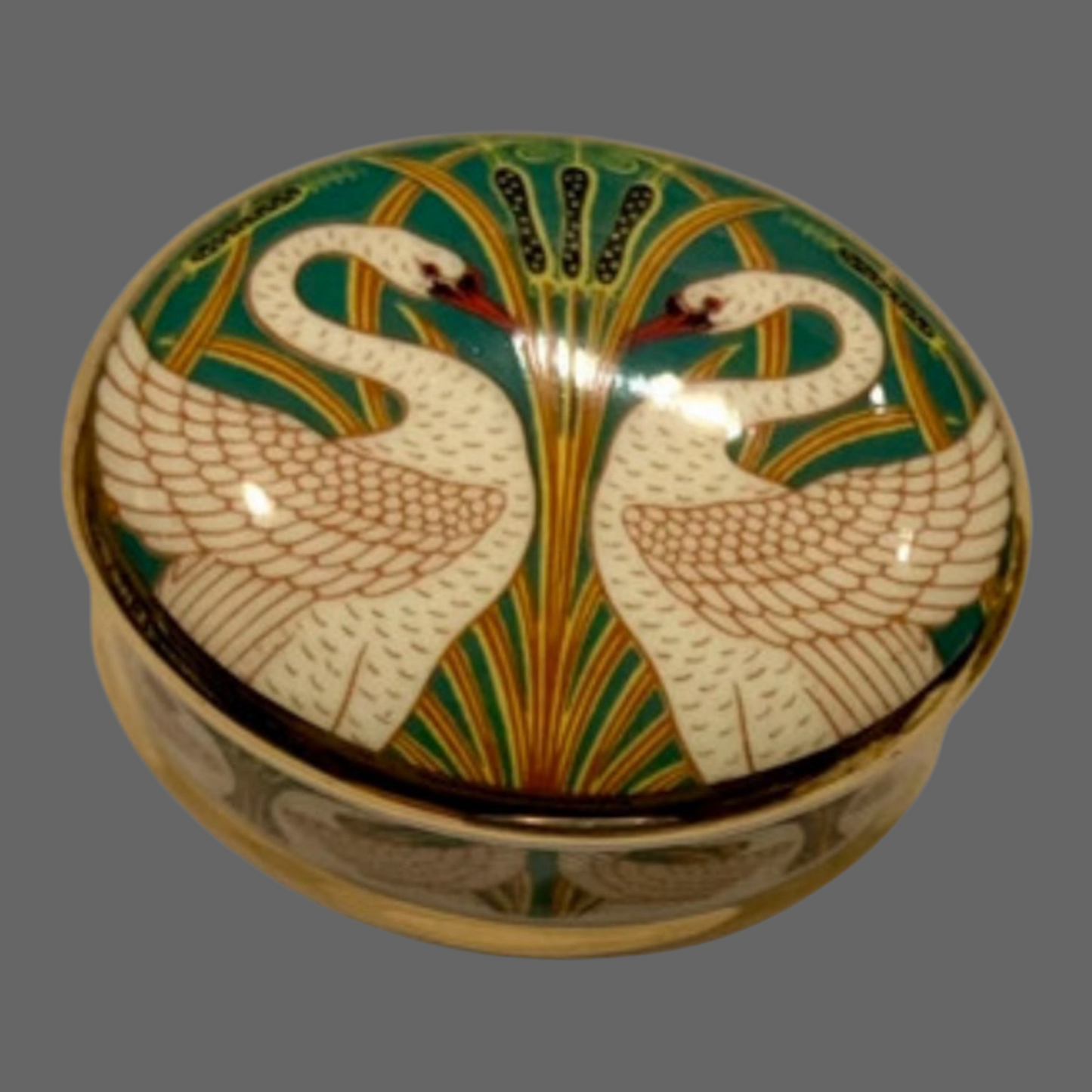 Artnouveau Swans museum fine bond china HouselikeaMother