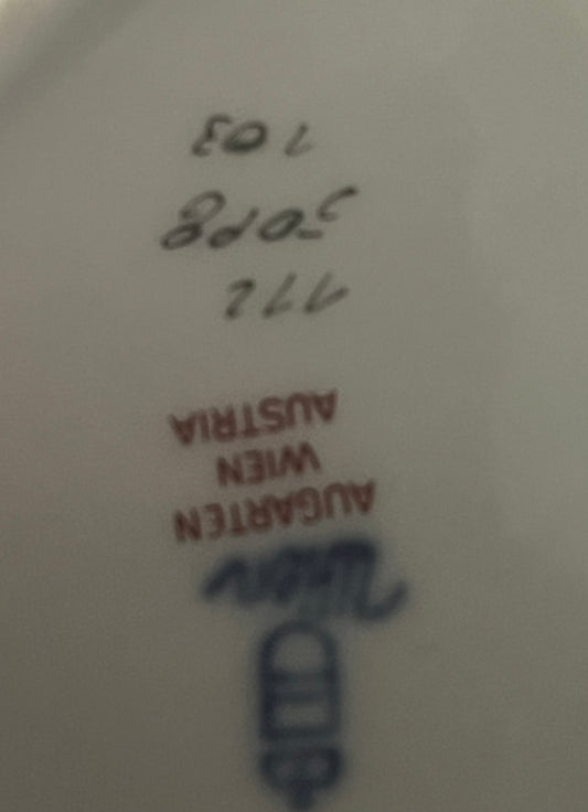 Augarten Wien Austria small trincket server