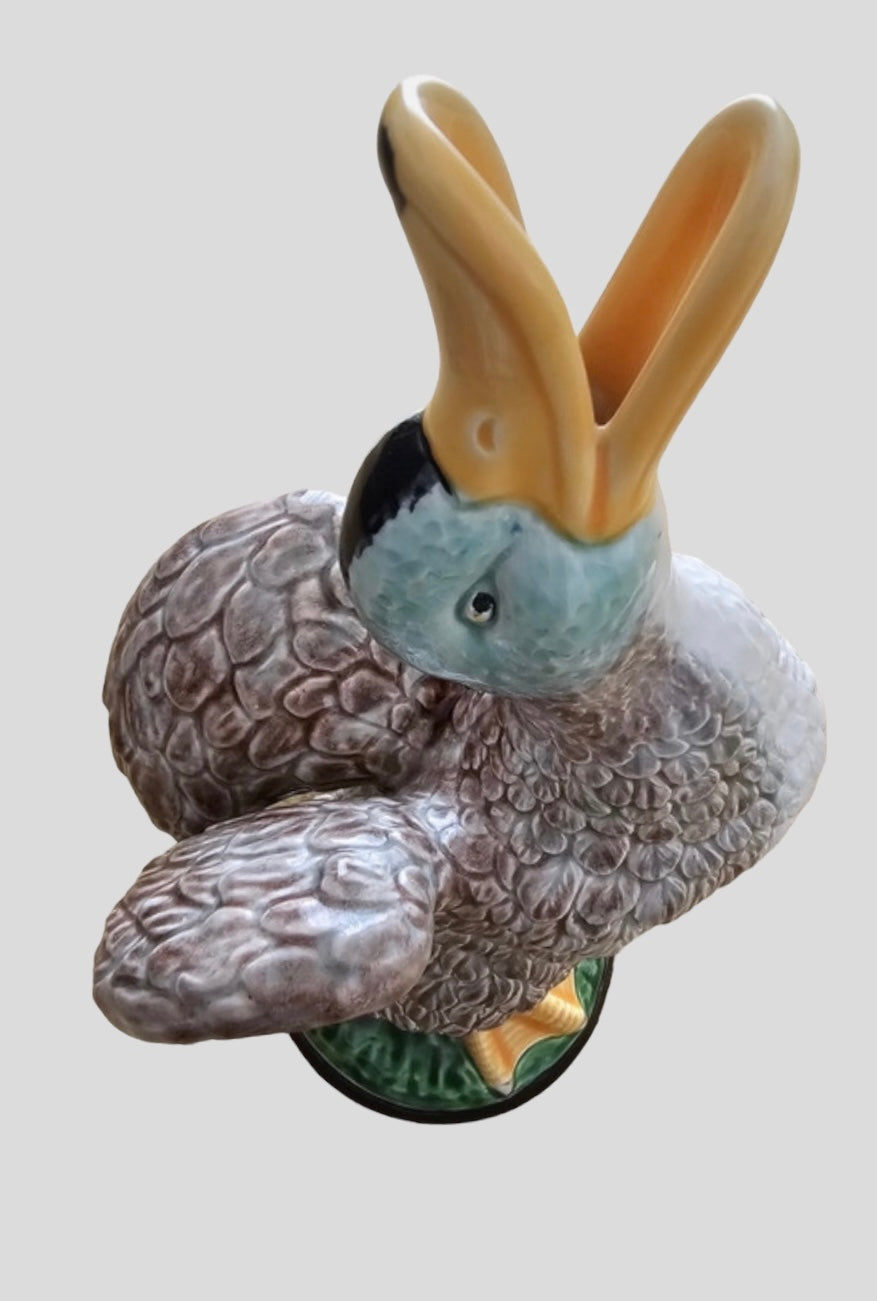 Duck Pitcher from Portugal by Bordallo Art