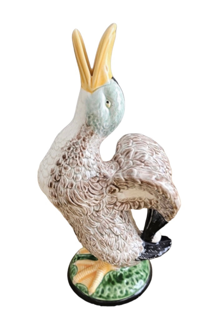 Duck Pitcher from Portugal by Bordallo Art