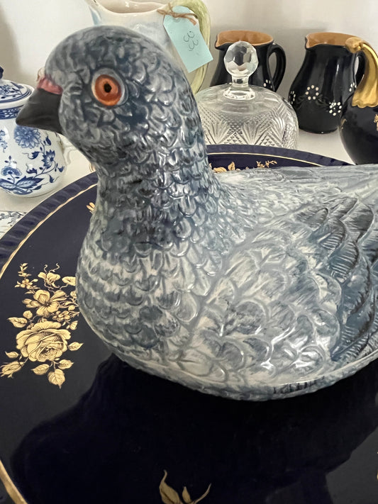 Michel Caugant pigeon tureen