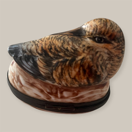Lovely Limoges trincket box bird