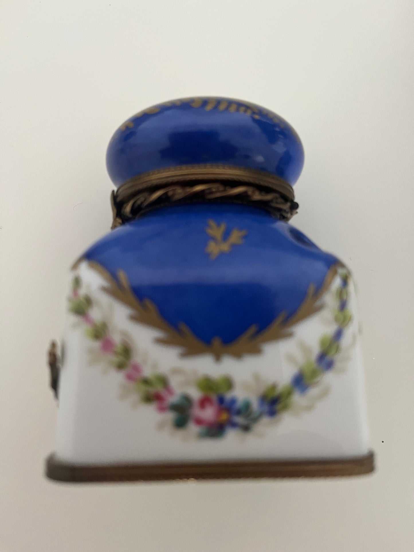Limoges France antique ink pot