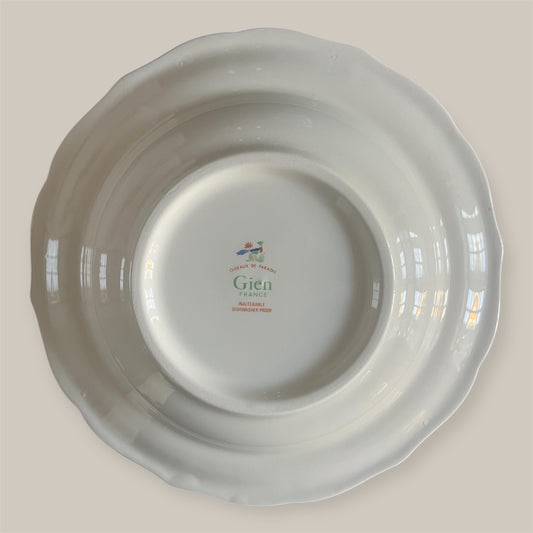 Gien Oiseaux de Paradis plate 22,5 cm