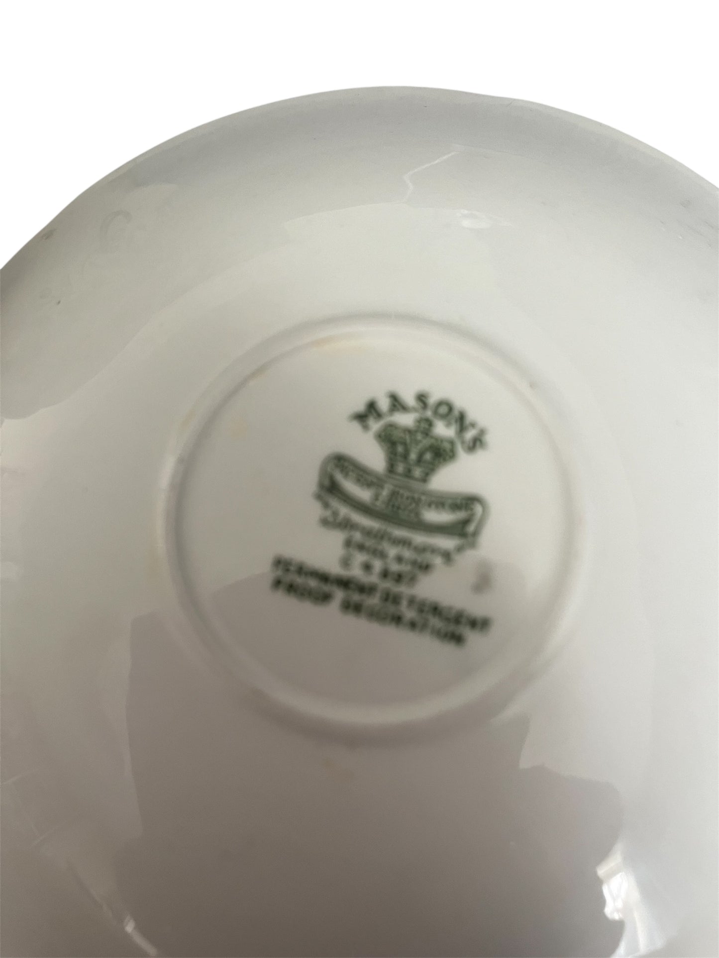 Mason’s Strathmore England tea cup and saucer