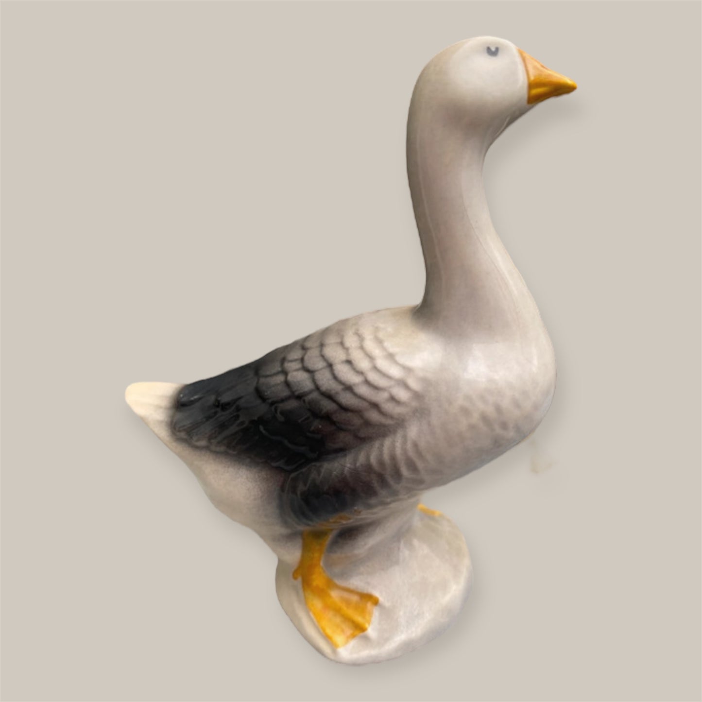 Vintage french pepper salt set goose