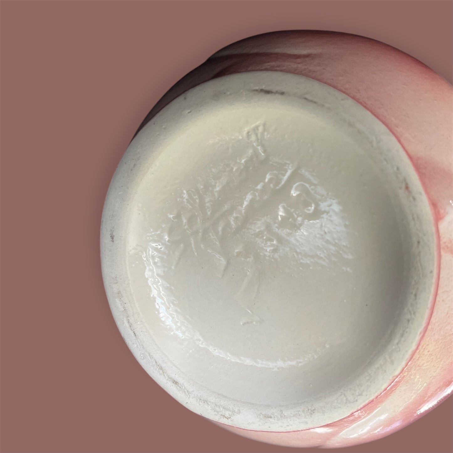 Rare antique french majolica Pitcher