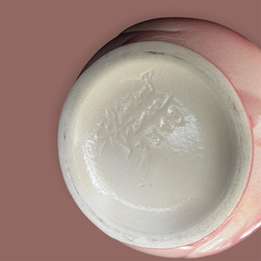 Rare antique french majolica Pitcher