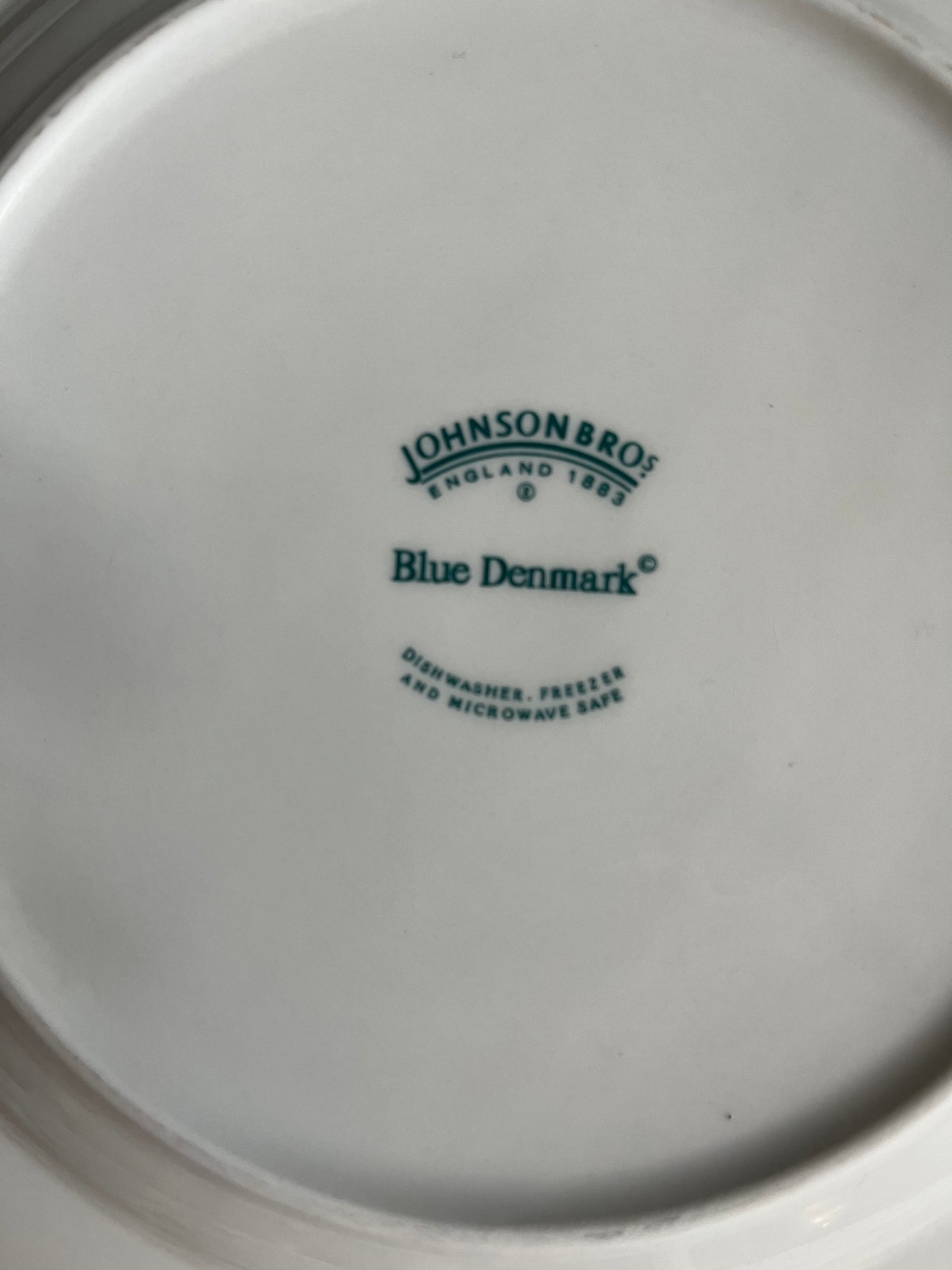 Johnson Bros England Blue Denmark 25,5 cm plate