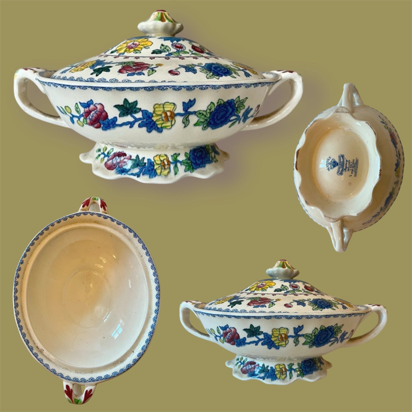 Mason’s Ironstone Regency tureen