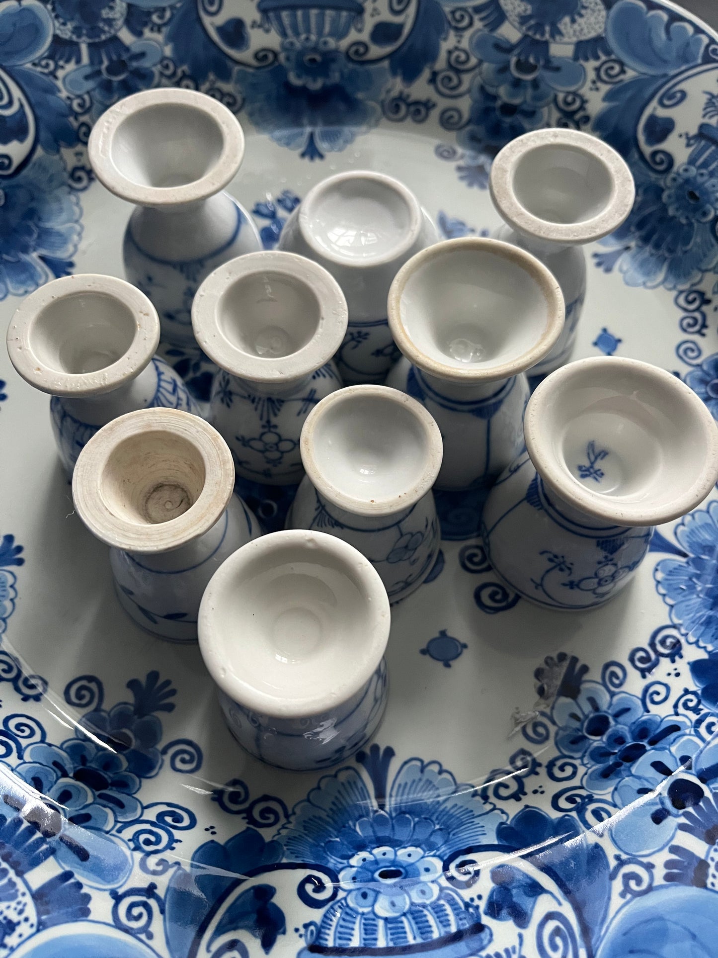 Danish decor antique eggcups
