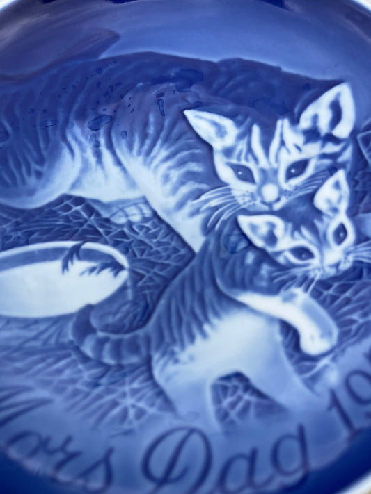 Mother’s Day Copenhagen Porcelain B&G Denmark cat 🐈⬛