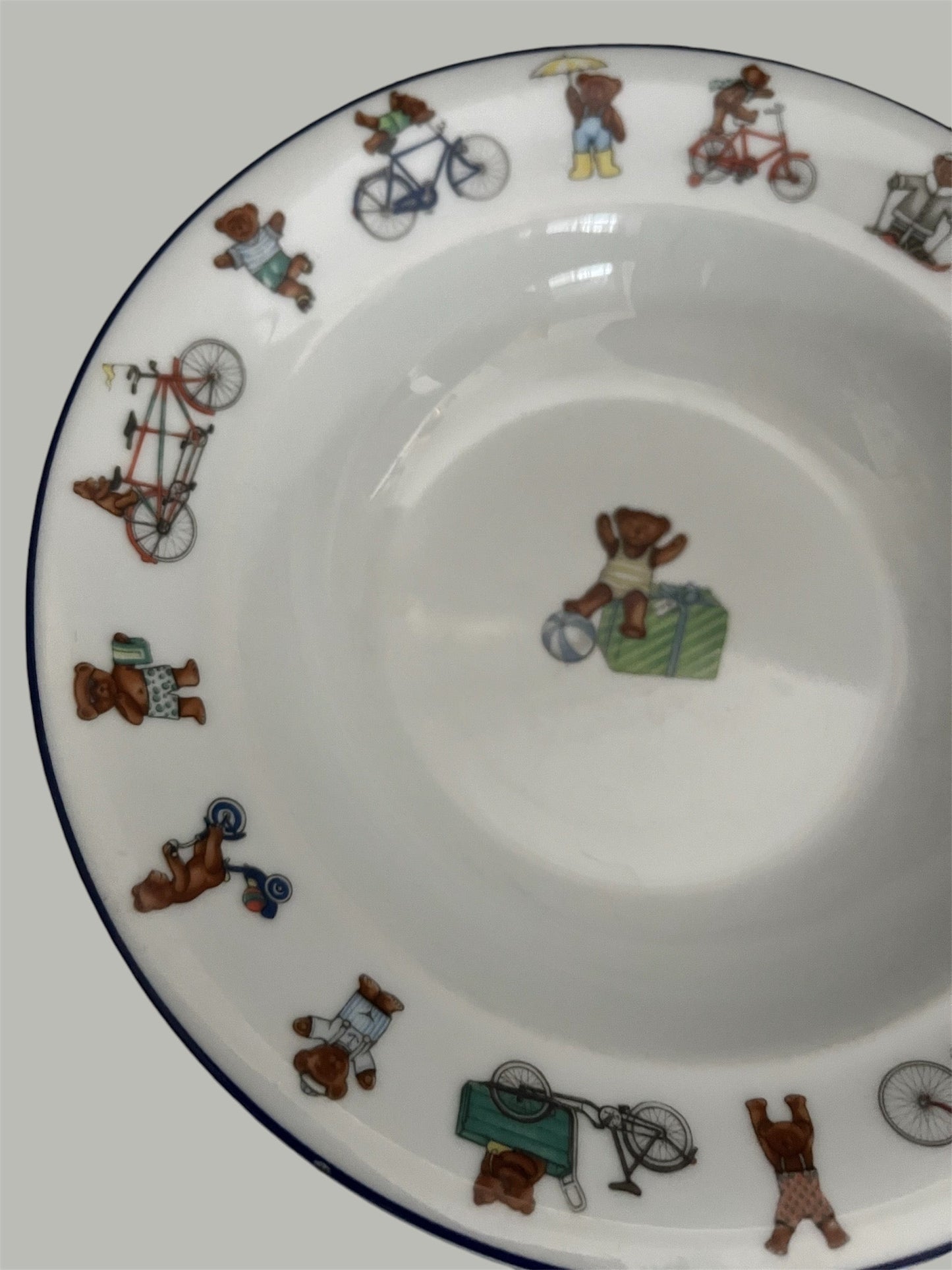 Julius vintage child soup porridge plate Royal Copenhagen Denmark