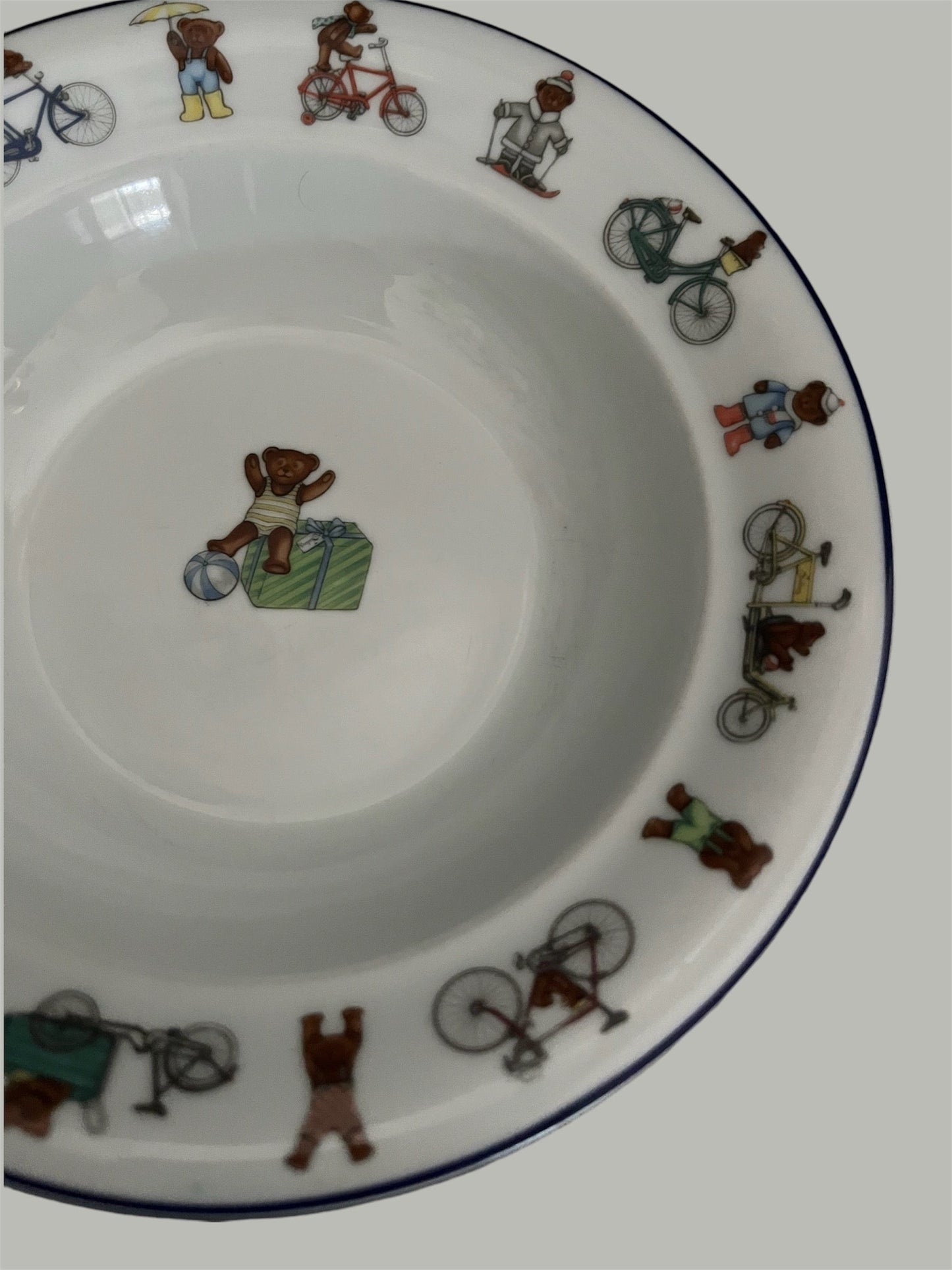 Julius vintage child soup porridge plate Royal Copenhagen Denmark