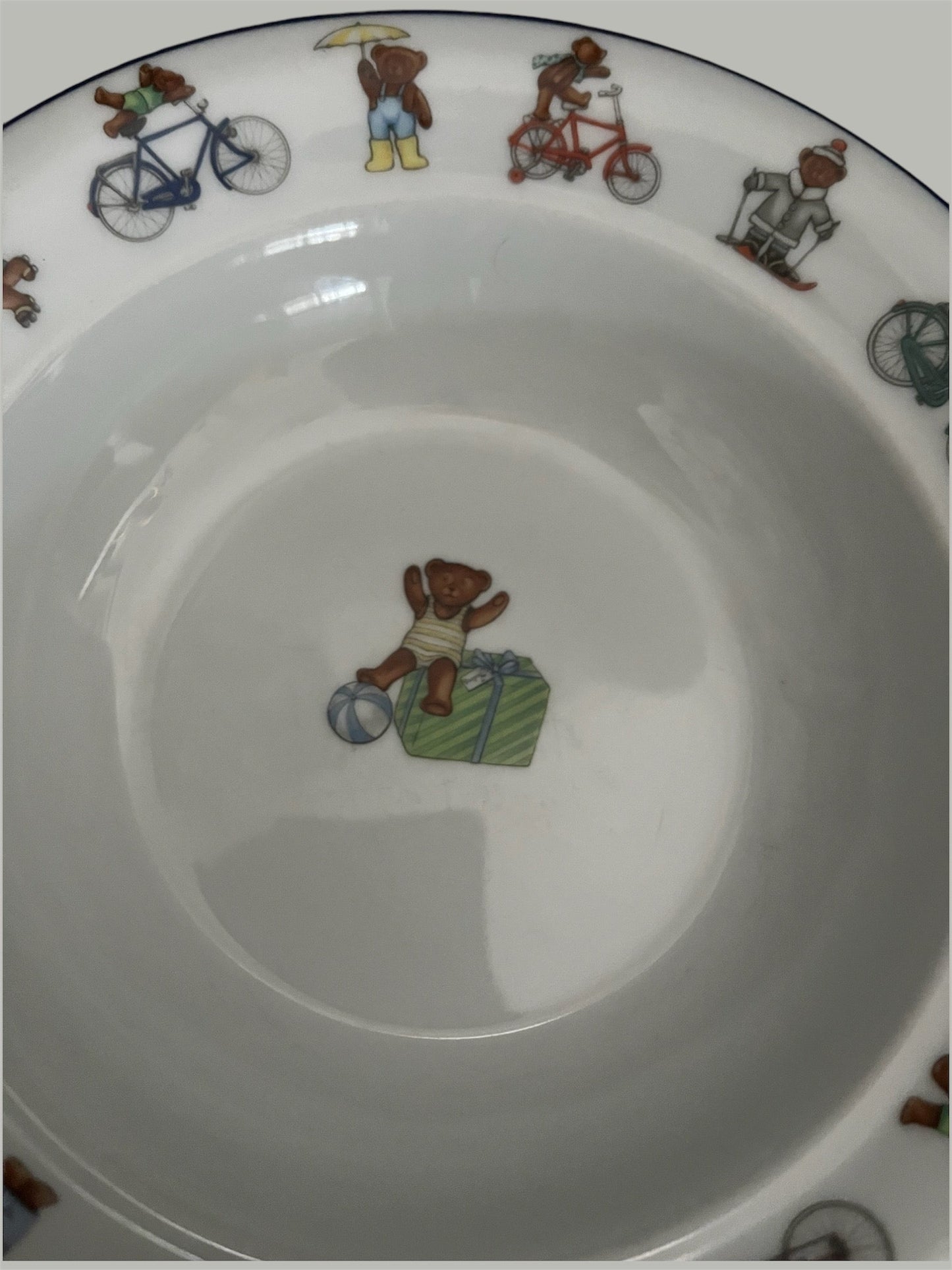 Julius vintage child soup porridge plate Royal Copenhagen Denmark