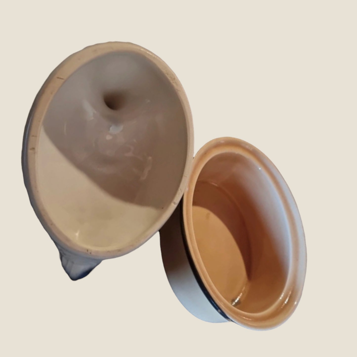 GEO Portugal majolica duck terrine