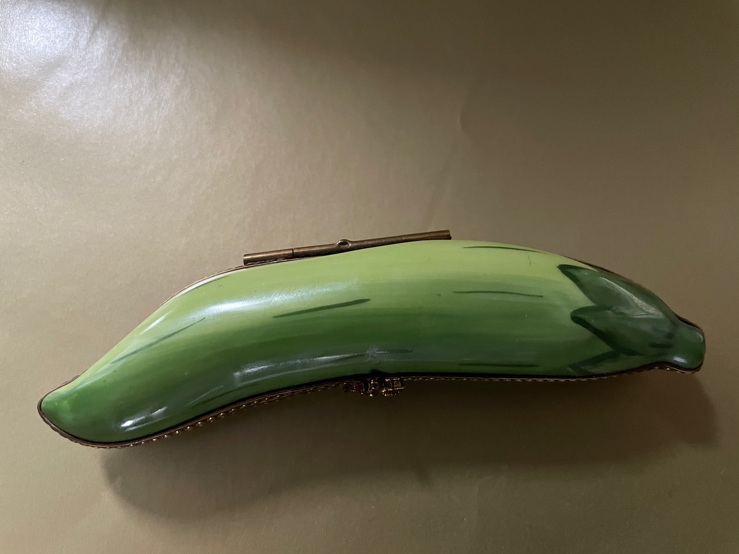 Limoges box peul met erwten of spercieboon