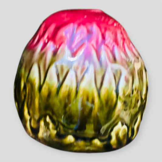Old french coinbank vegetable