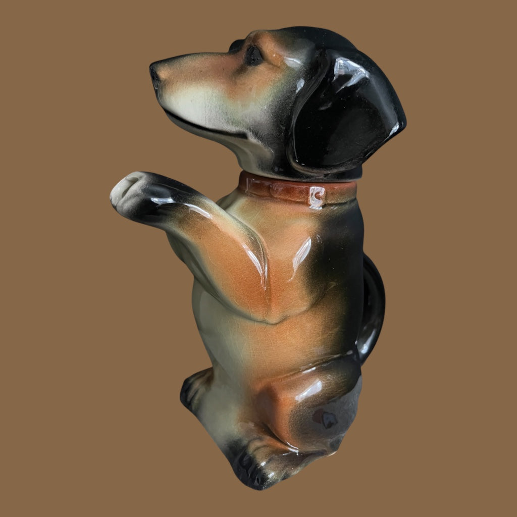 Cortendorf midcentury dashund teapot