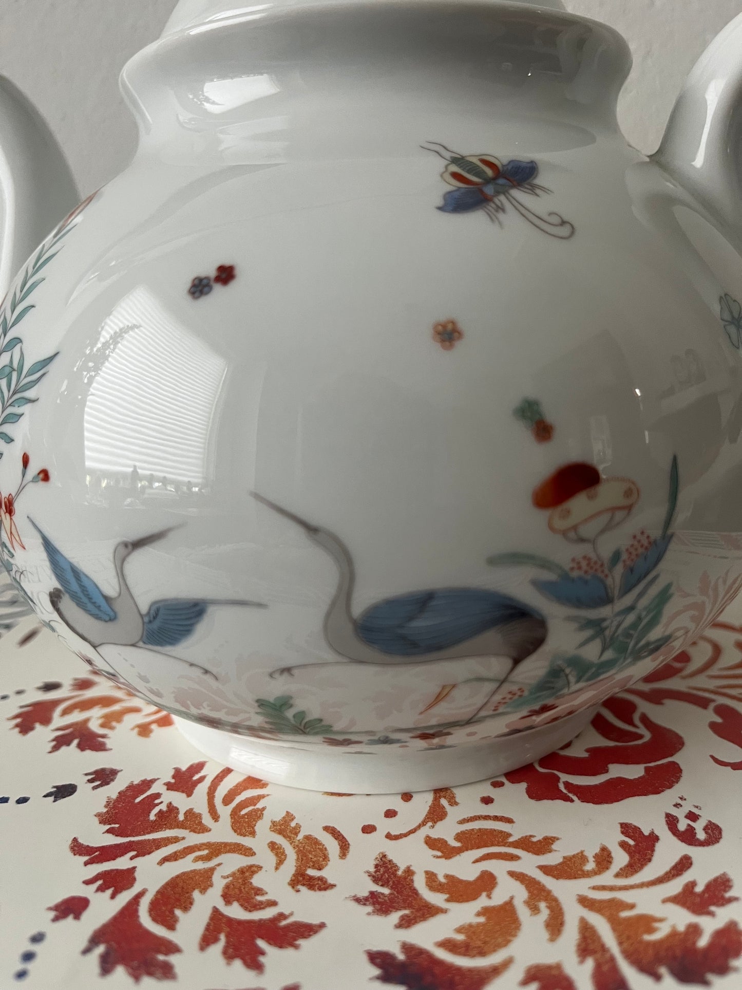 Limoges French porcelain Kakiemon teapot