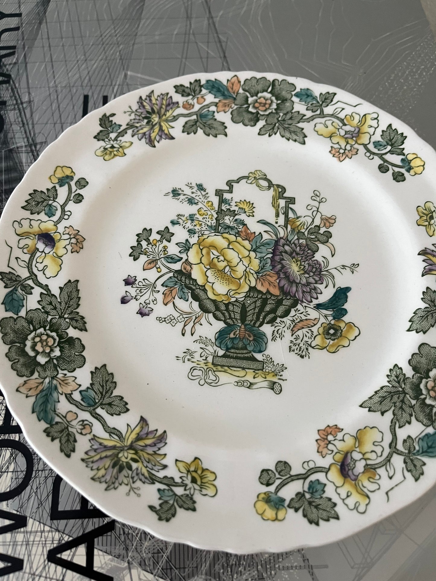 Breakfast plate Mason’s England Strathmore 20 cm