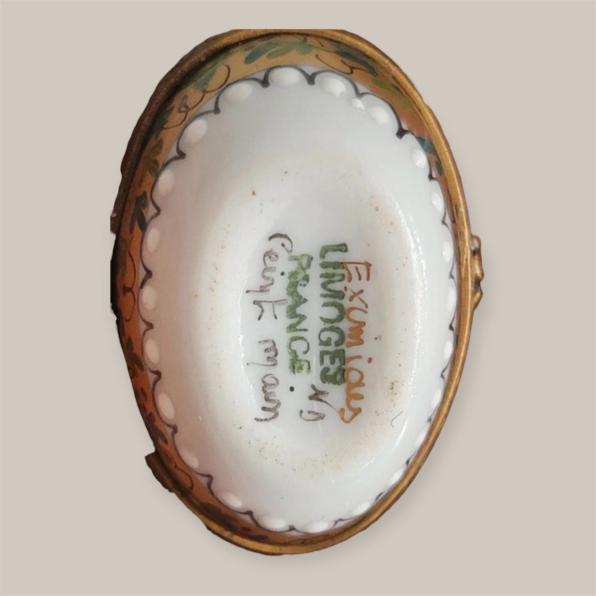 Antique Limoges trincketbox  (ca. 1890–1915) Belle Époque