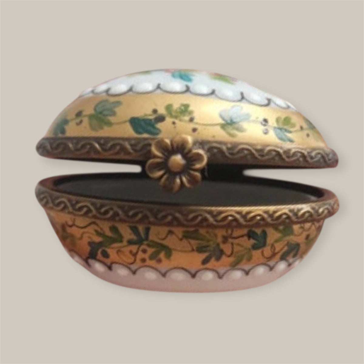 Antique Limoges trincketbox  (ca. 1890–1915) Belle Époque