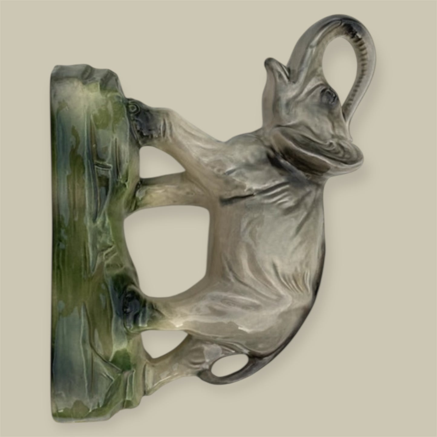 Large elephant figurine statue