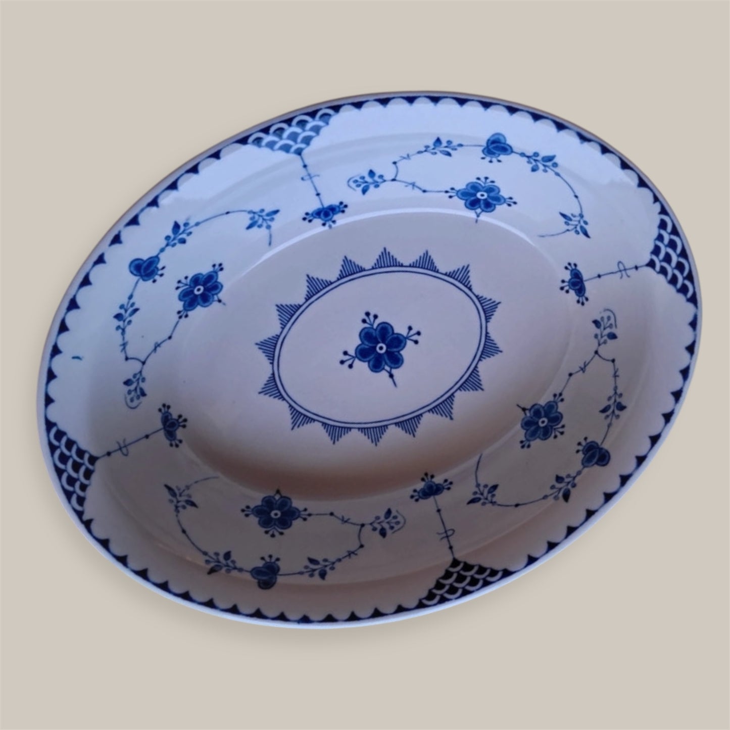 Mason’s Denmark ironstone vintage oval server