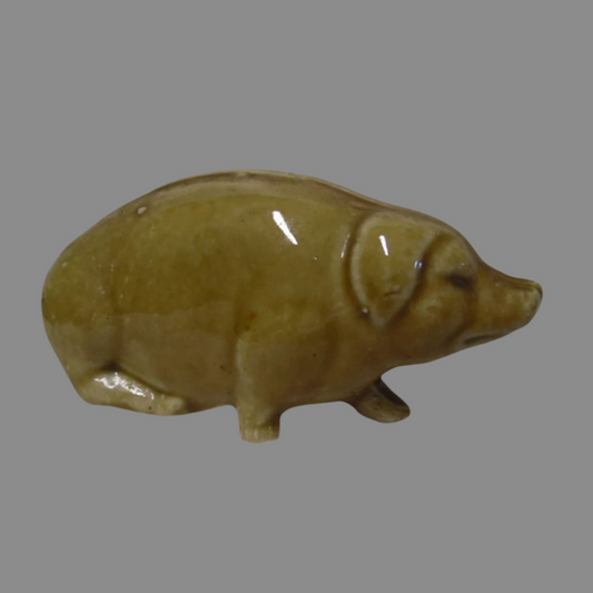 Antique french majolica piggybank
