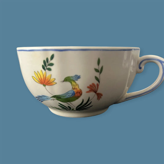 Tea cup Gien Oiseaux de Paradis