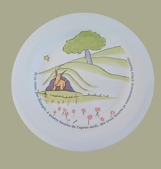 Gien Le petit Prince side plate