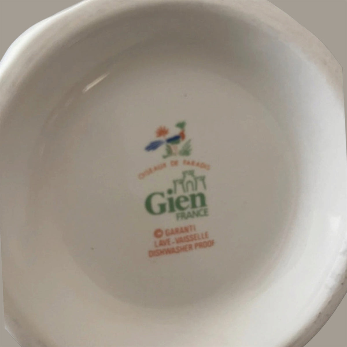 Gien Oiseux de Paradis Cafetiere