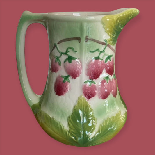 Saint Clement France Art Deco strawberry pitcher