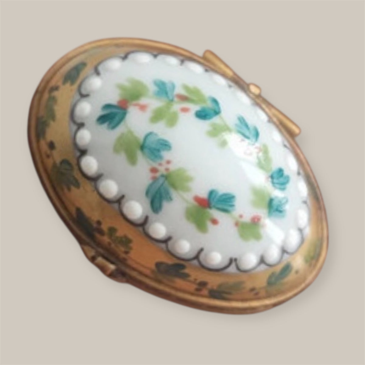 Antique Limoges trincketbox  (ca. 1890–1915) Belle Époque