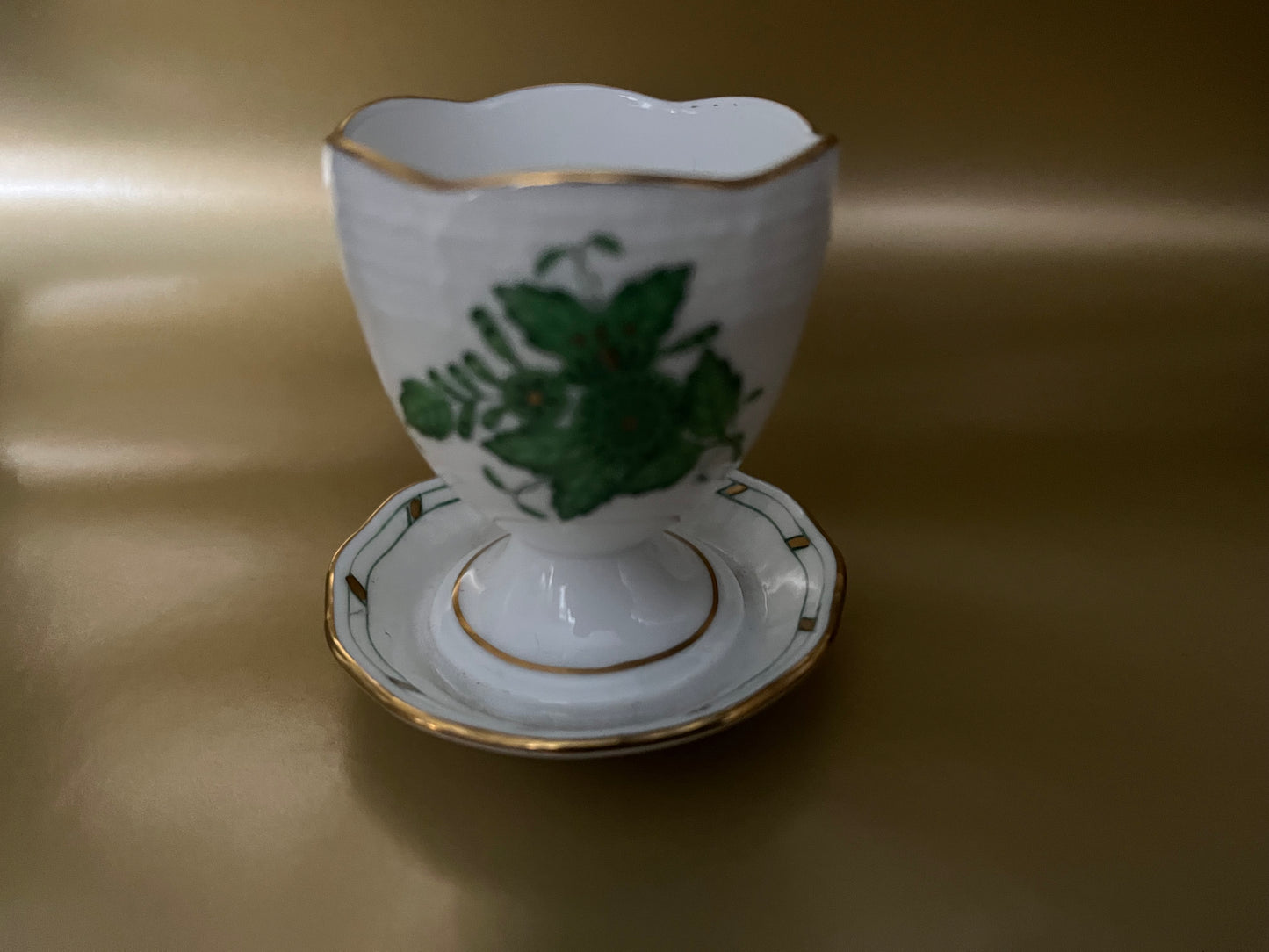 Herend APPONYI green egg cup