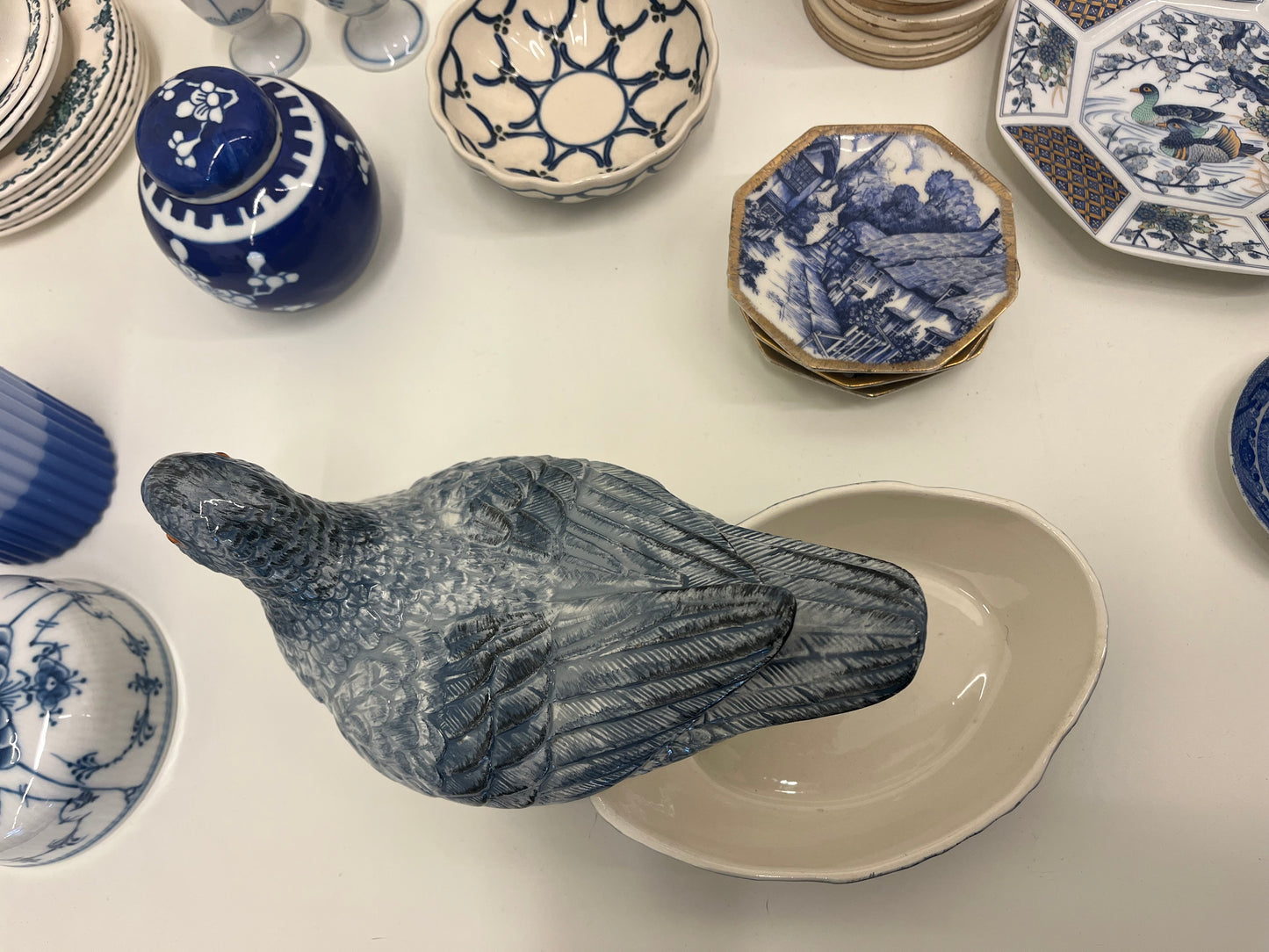 Michel Caugant pigeon tureen