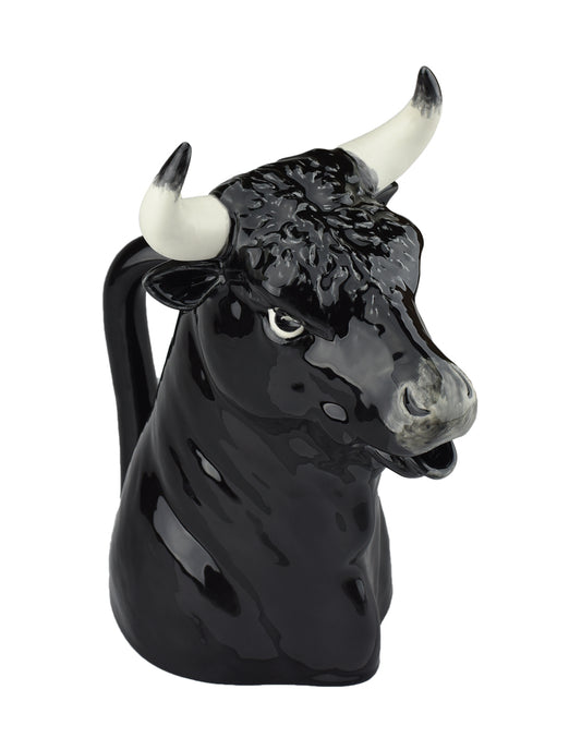 Black pitcher Bordallo Pinheiro