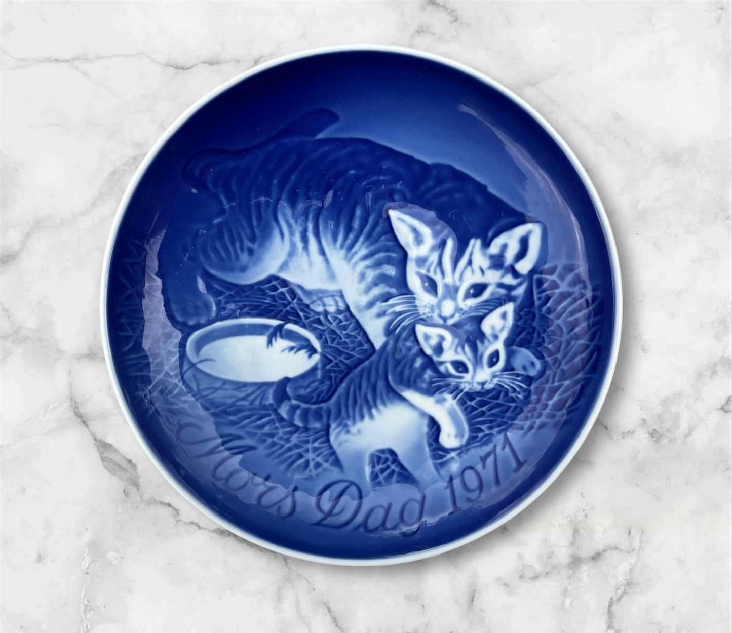 Mother’s Day Copenhagen Porcelain B&G Denmark cat 🐈‍⬛