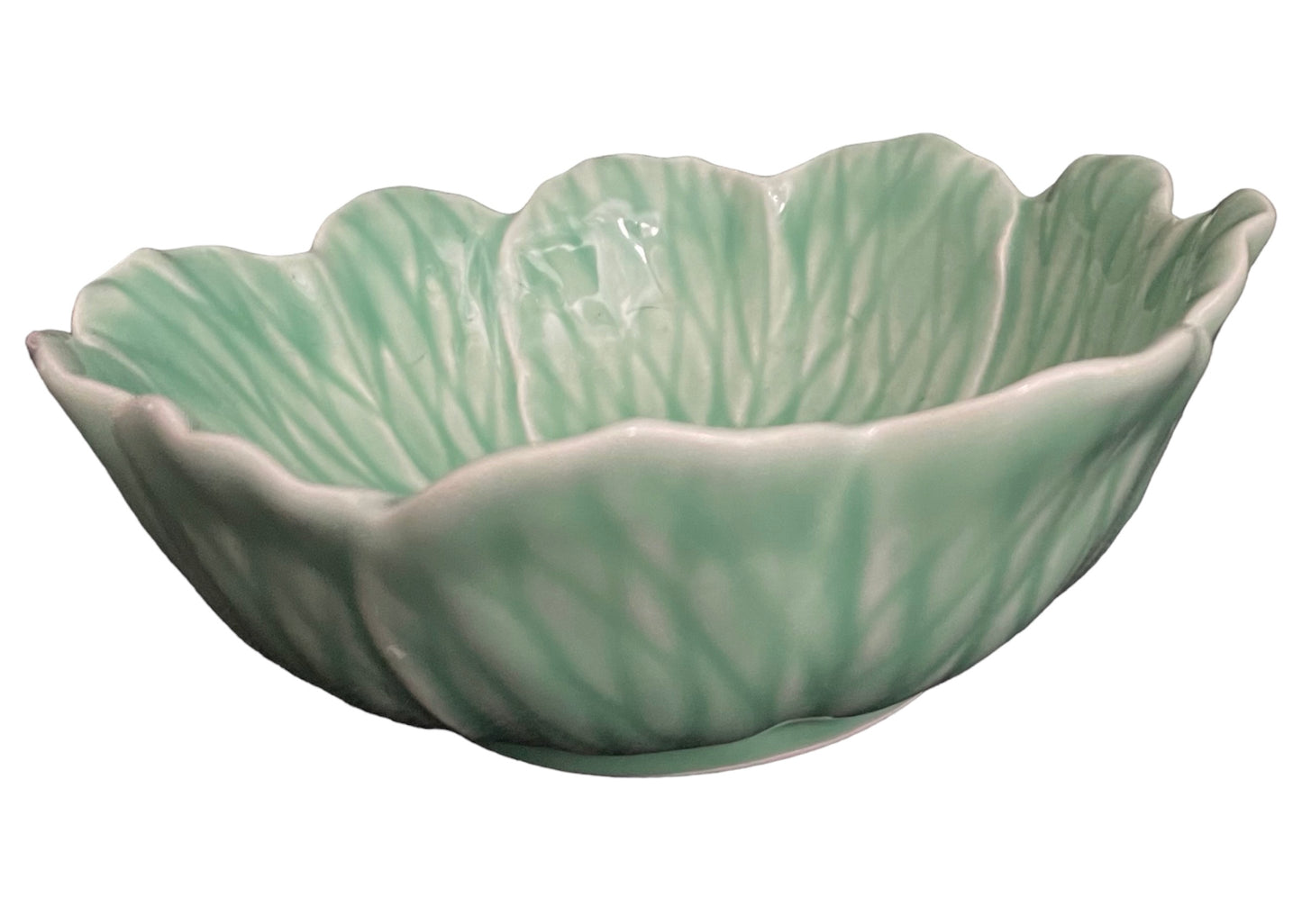 Bordallo Pinheiro green salad bowl