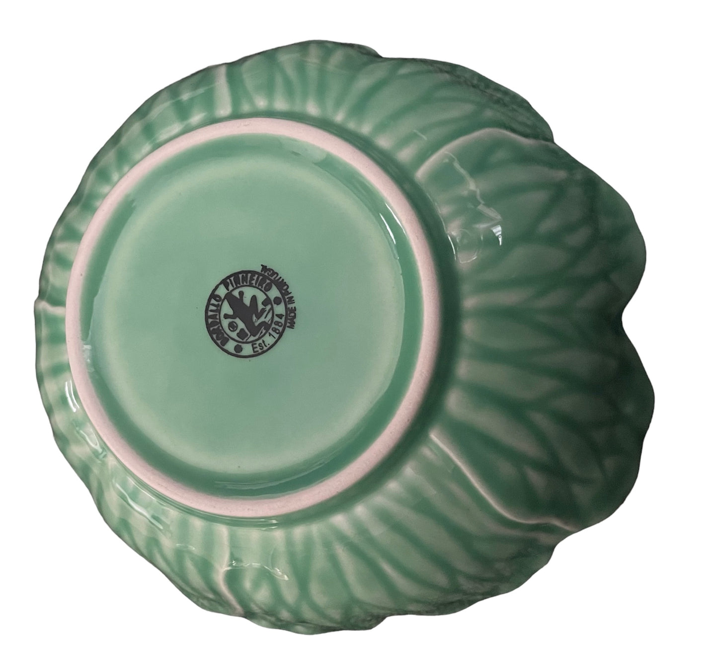 Bordallo Pinheiro green salad bowl