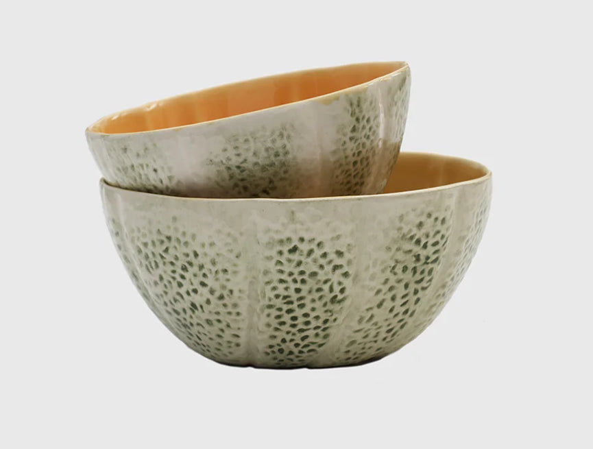 Bordallo Pinheiro cantaloupe bowl 13 cm